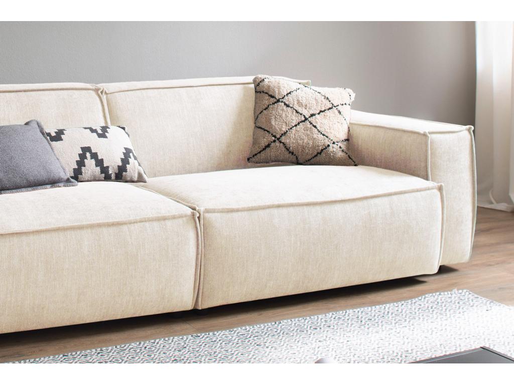 Sofa - Zensova cream white woven - Zensova HPYE49999