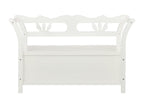 White Bench 107x45x75.5 cm Solid Fir Wood TMQB74771