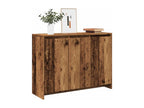 Reclaimed wood sideboard 102x33x75 cm engineered wood YHOK01700