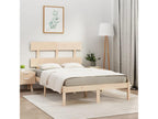 Solid wood bed frame 120x200 cm QFPZ46721
