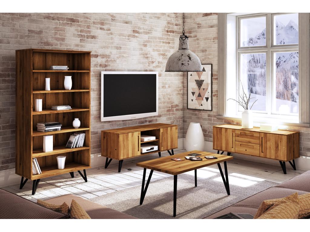 Zensova - Coffee table 60x110 in natural oiled wild oak NIKY40693