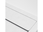 Zensova Extra-Flat Shower Tray - Slate Texture in White Zensova Composite - L120 x W90 x H3cm - Zensova PJQG28960