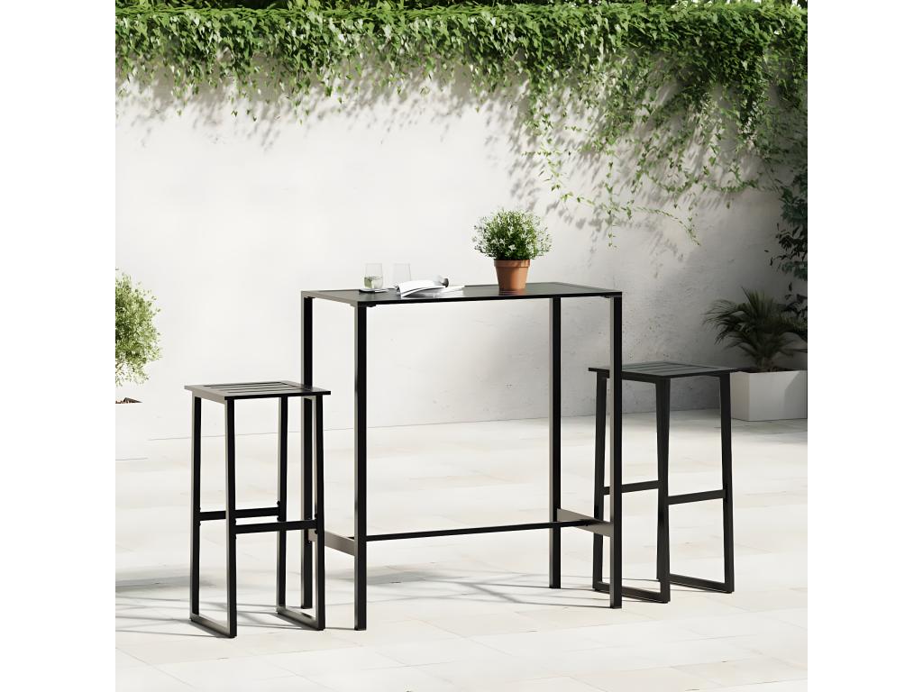 Zensova Premium - Zensova bar table 100x50x110 cm powder-coated steel CGNX83231