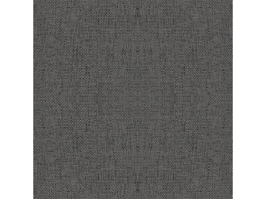 Swivel dining chairs, set of 6, dark grey fabric, YEIB63149