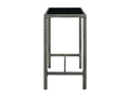 7-Piece Garden Bar Set, Wicker Resin, Grey UCDI90360