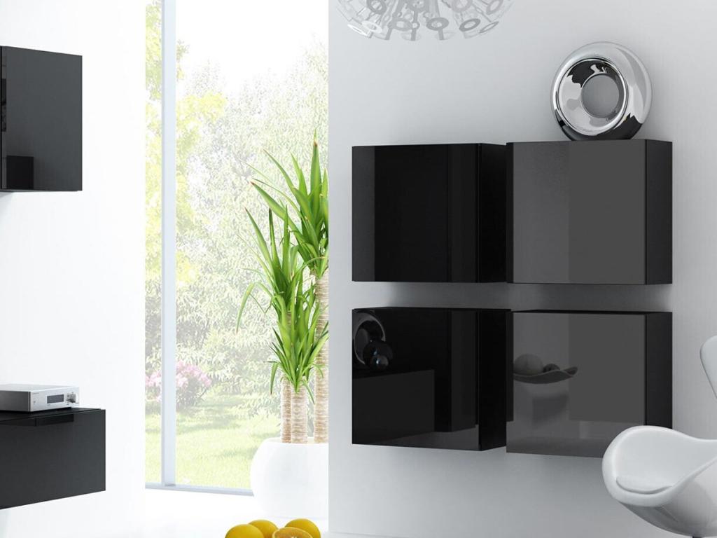 Zensova 143 Zensova cabinet set glossy - Zensova 100x100x30cm Laminate - MDF YCKH51261