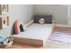 Floor bed with frame QVSC58396
