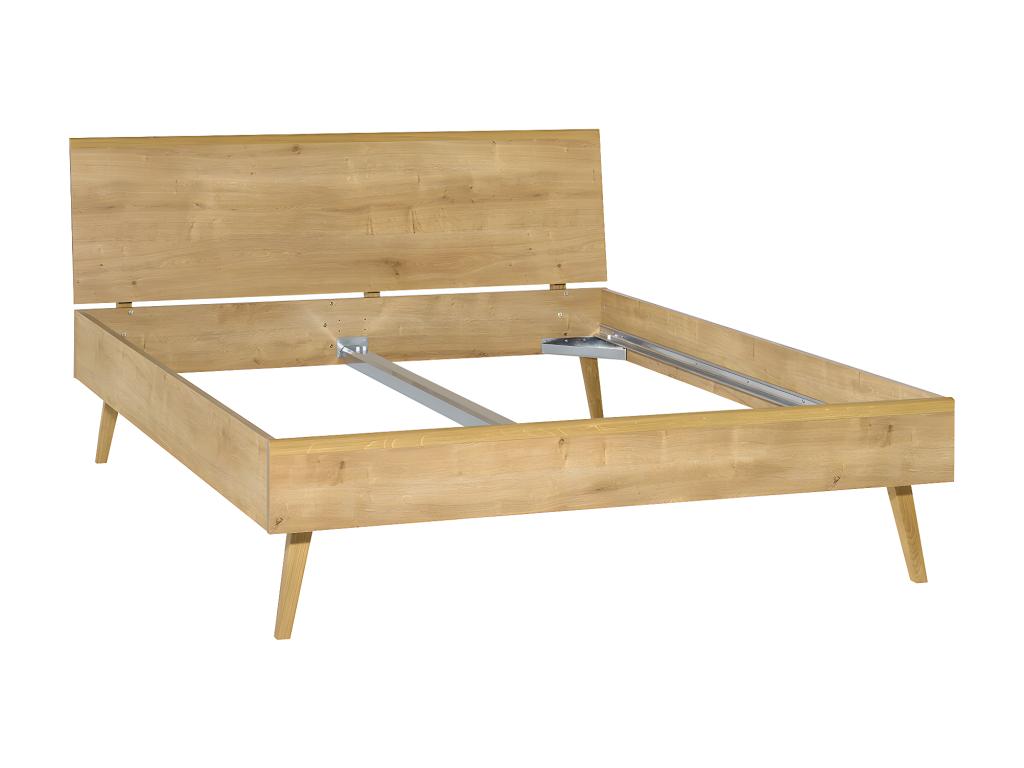 Bed 120x200cm Nature Wood YNCC70475