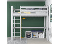 Wooden loft bed N05 Grey 100x200 DYIA95594