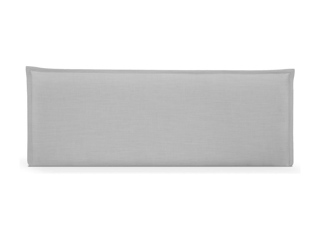 Zensova Smooth Natural Linen Headboard with Padding 145x50cm Beds 135/140 - Light Grey UVGI86444