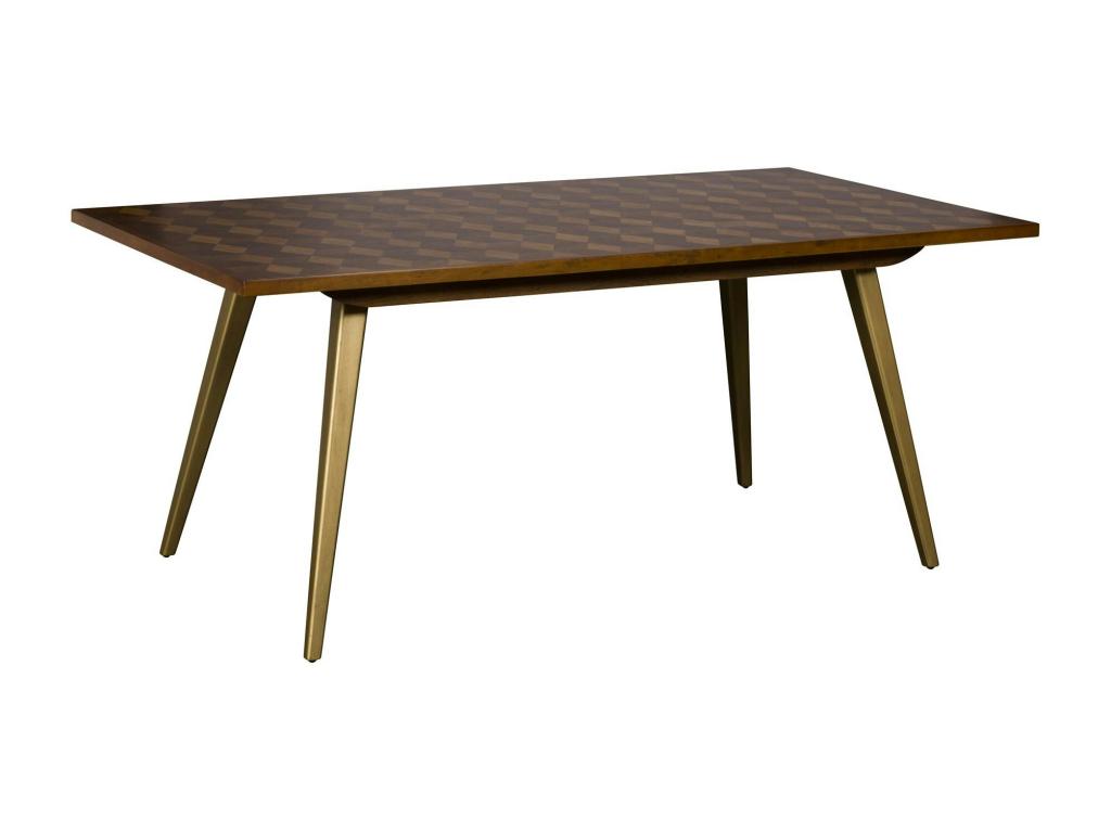 Lumenao KQSK19851 Wood and Marquetry Dining Table 180 cm