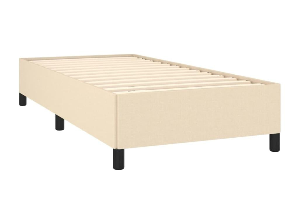 Zensova upholstered bed with cream mattress 100x200 cm Zensova FIJD84597