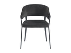 Set of 2 chairs with armrests in Zensova and metal - Zensova SGCQ97735