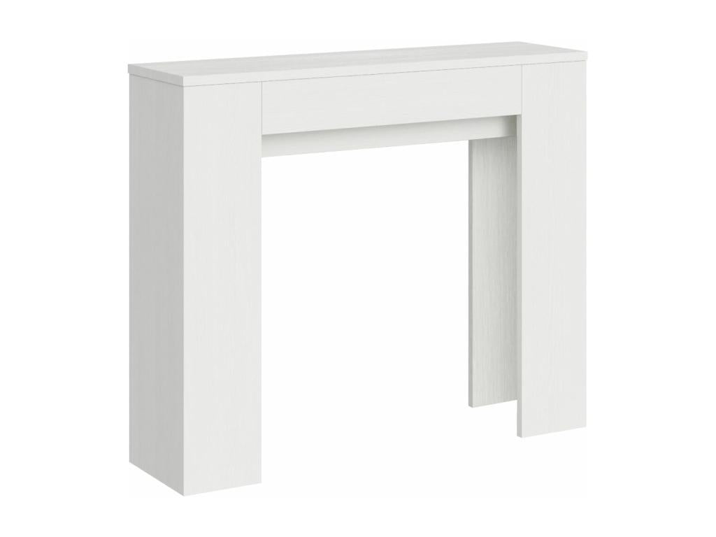 Extendable Console Table 90x25/181cm Slick White Ash RMUX29436