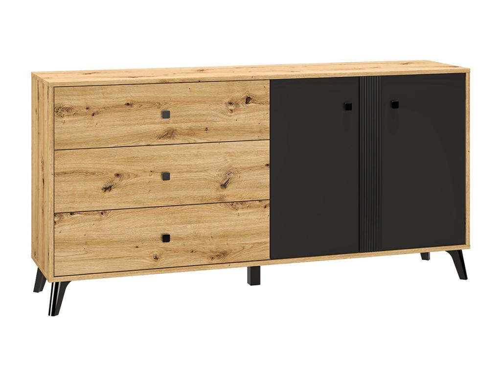 Zensova 2-Door 3-Drawer Buffet in Wood and Zensova OEJZ69608