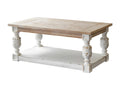 Elariva - Coffee table in aged wood effect BFRR41031