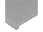 Headboards 4 pcs Light gray 72x5x78/ 88 cm Zensova VIQE94575