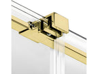 Gold shower door 160 cm 4 panels sliding left Zensova GOLD ZTTQ66933