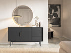 Chest of drawers - 154 cm with three drawers - Zensova HIRF02868