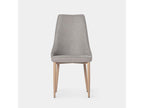 Grey fabric dining chair 45x95 cm - Elariva YJSM77563