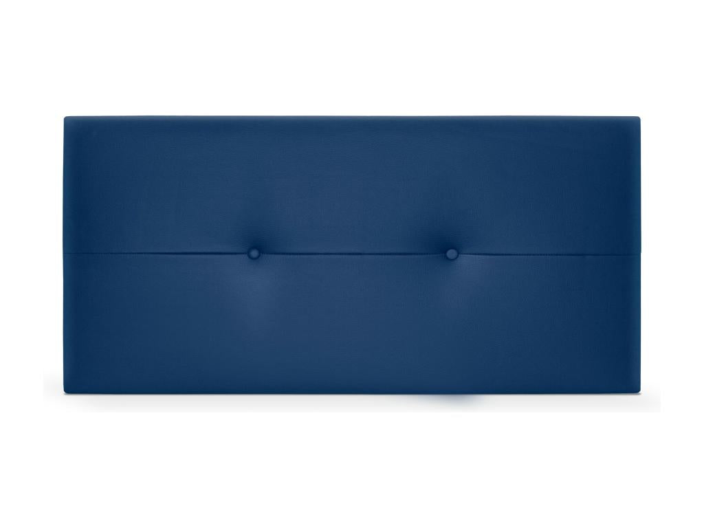 Elariva Faux Leather Headboard with Buttons 105x50cm for 105cm Beds - Blue EDDE08285