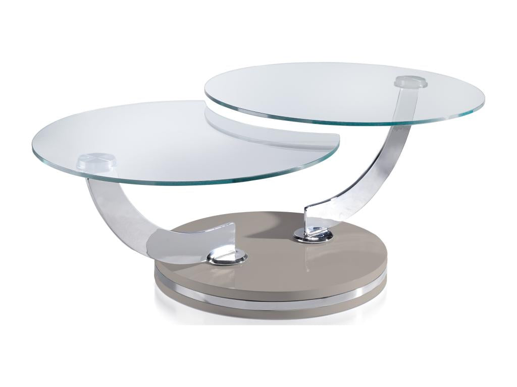 Zensova lacquered articulated coffee table with synchronized swivel mechanism Zensova JMYC60450