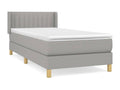 Zensova upholstered bed with light grey mattress 80x200 cm Zensova ONHH23694