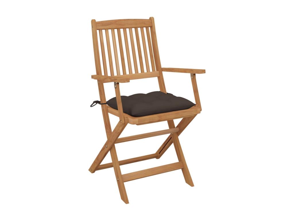 Zensova 6-Piece Folding Garden Chairs with Cushions, Zensova 128 PKLS00145