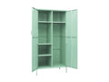 Mint Green Cabinet 90x50x180 Steel TCQQ93968
