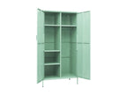 Mint Green Cabinet 90x50x180 Steel TCQQ93968