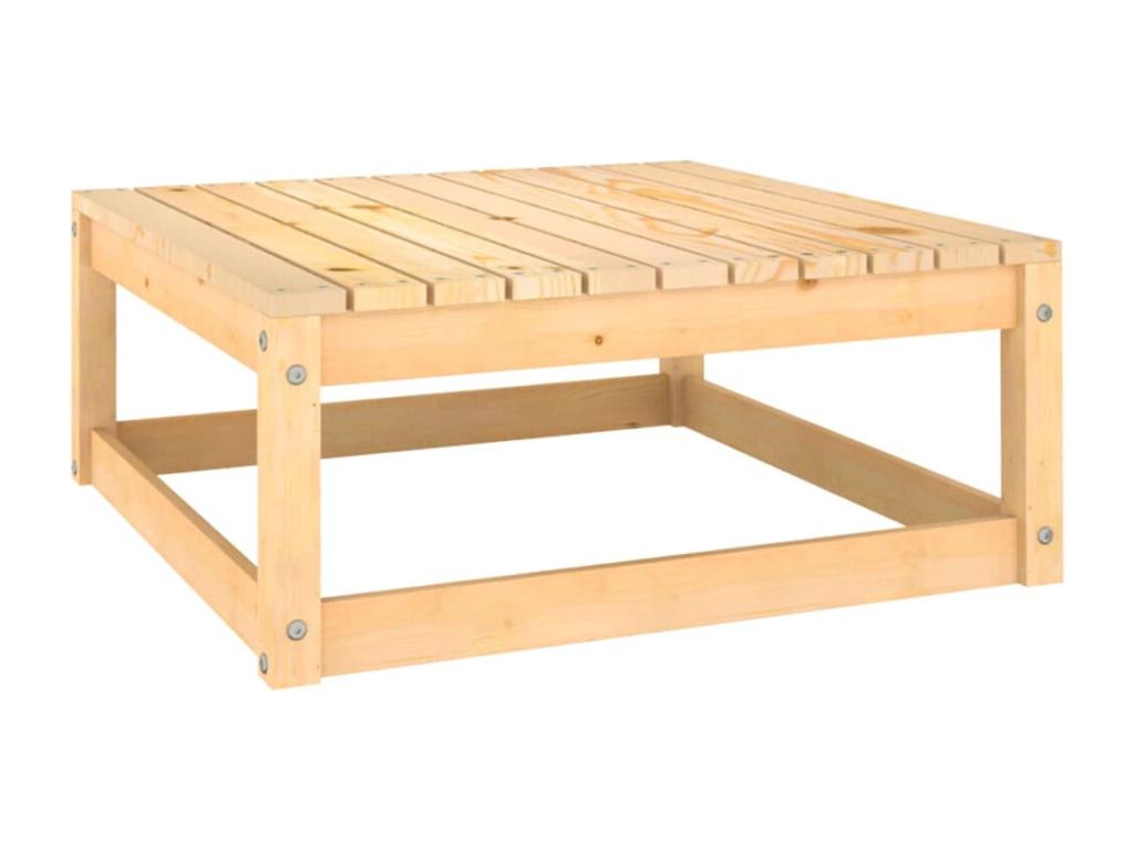 5-piece garden furniture set with cushions, solid pine wood FCJJ20546