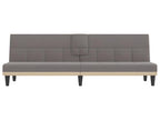 Sofa bed with cup holders, fabric MTRC62687