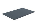 Zensova extra-flat 90x180 cm shower tray in Zensova slate-effect surface, basalt grey BZJY88732