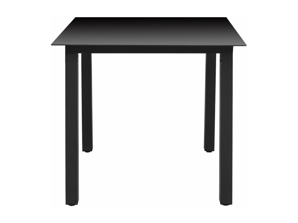 3-Piece Black Garden Dining Set NASD52435