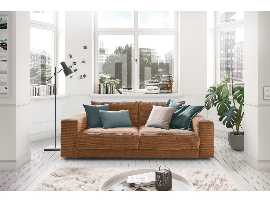 Sofa - brown corduroy - Zensova TFGG63261