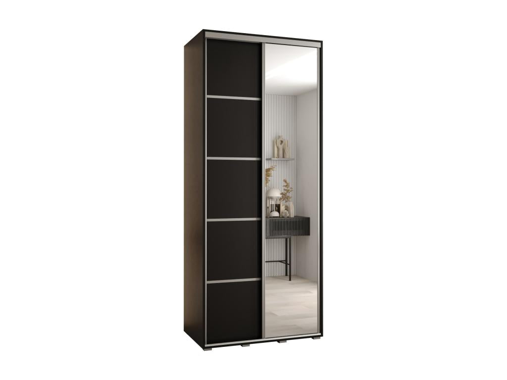 Zensova 5-Door Sliding Wardrobe 235.2/ 100/ 45 2 Doors Zensova/ Zensova/ Silver TFYY79763