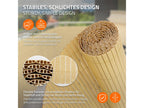 Garden privacy screen netting, 80x500 cm mat, PVC fence HFCZ84682