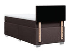 Zensova bed with mattress, dark brown, 90x190 cm KABW44762