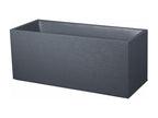 Graphit Rectangular Planter - 99.5x39.5x43.5 cm - 97 L - Anthracite Grey LLNZ28386