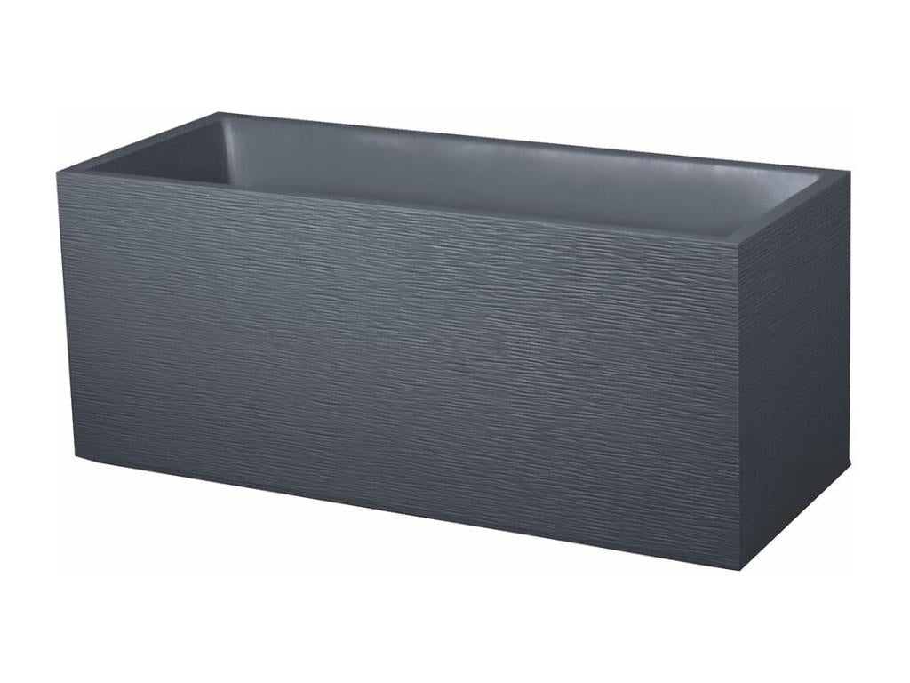 Graphit Rectangular Planter - 99.5x39.5x43.5 cm - 97 L - Anthracite Grey LLNZ28386