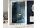 Gold shower door 160 cm 4 panels sliding left Zensova GOLD ZTTQ66933