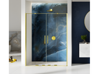 Gold shower door 160 cm 4 panels sliding left Zensova GOLD ZTTQ66933