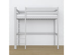 Wooden loft bed N05 Grey 100x200 DYIA95594