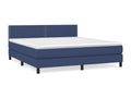 Zensova upholstered bed with mattress, blue, 180x200 cm, Zensova VYWR42353