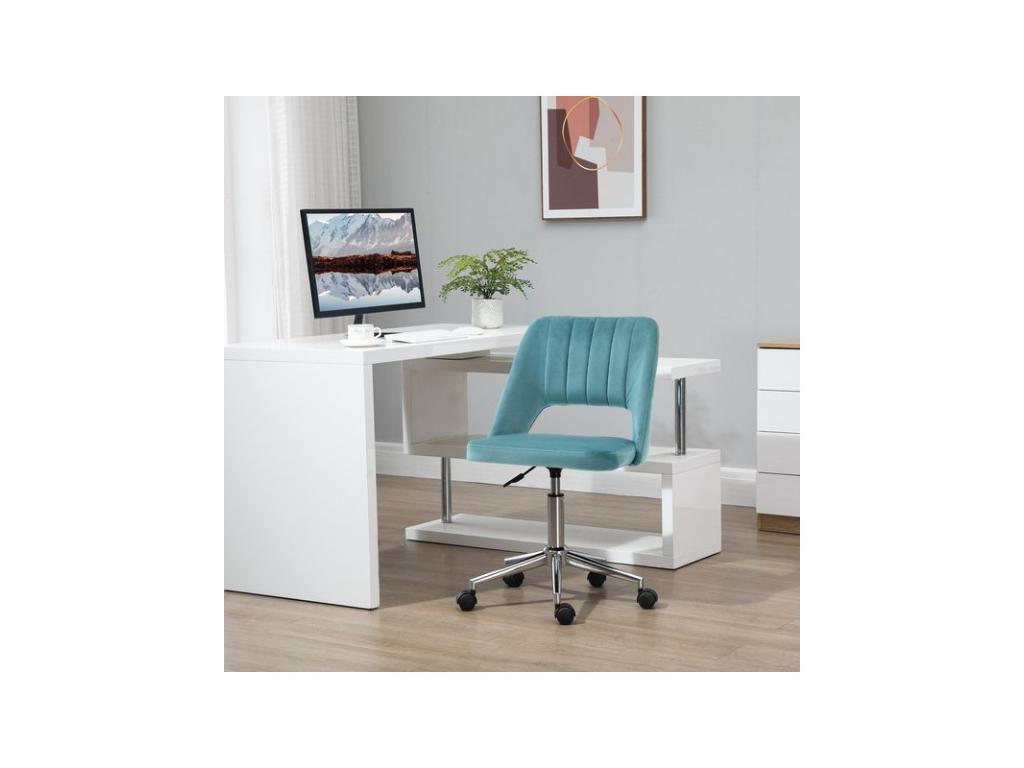 Zensova designer office chair, duck blue NQUK71547