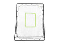 Football rebound net 123L x 90W x 174H cm, target and fixing stakes included, black/green SOLF03426