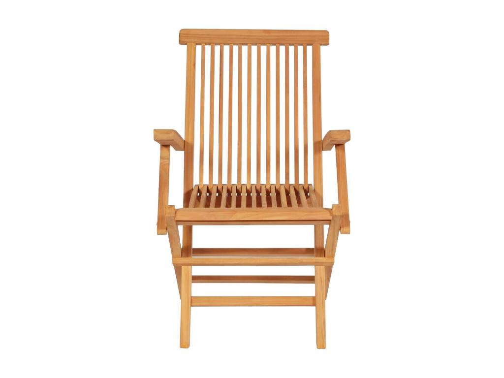 7-piece garden furniture set, solid teak wood HHIB17671