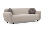 Modern 3 seater sofa Zensova beige Zensova 223cm SFYK35943