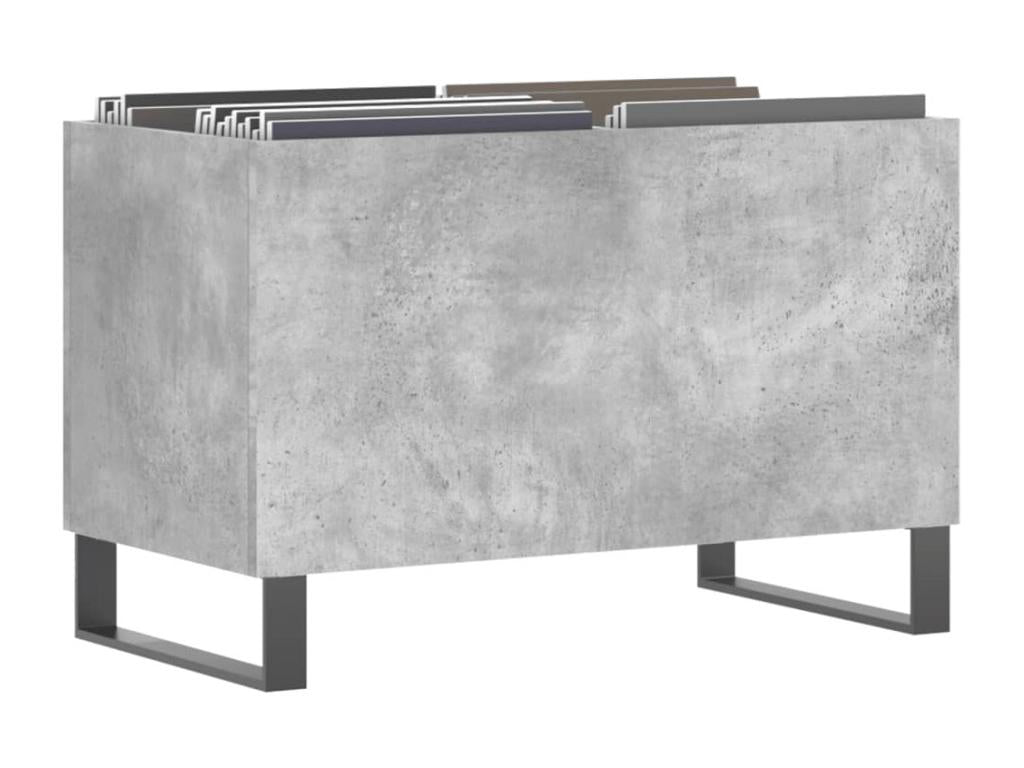 Concrete grey disc cabinet 74.5x38x48 cm engineered wood ONUM12375