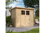 Zensova M310F Wooden Garden Shed - High-Quality Lockable Door - 2.63 m² UWWF79399